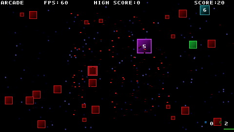 ClusterStorm Beta 12, as it plays